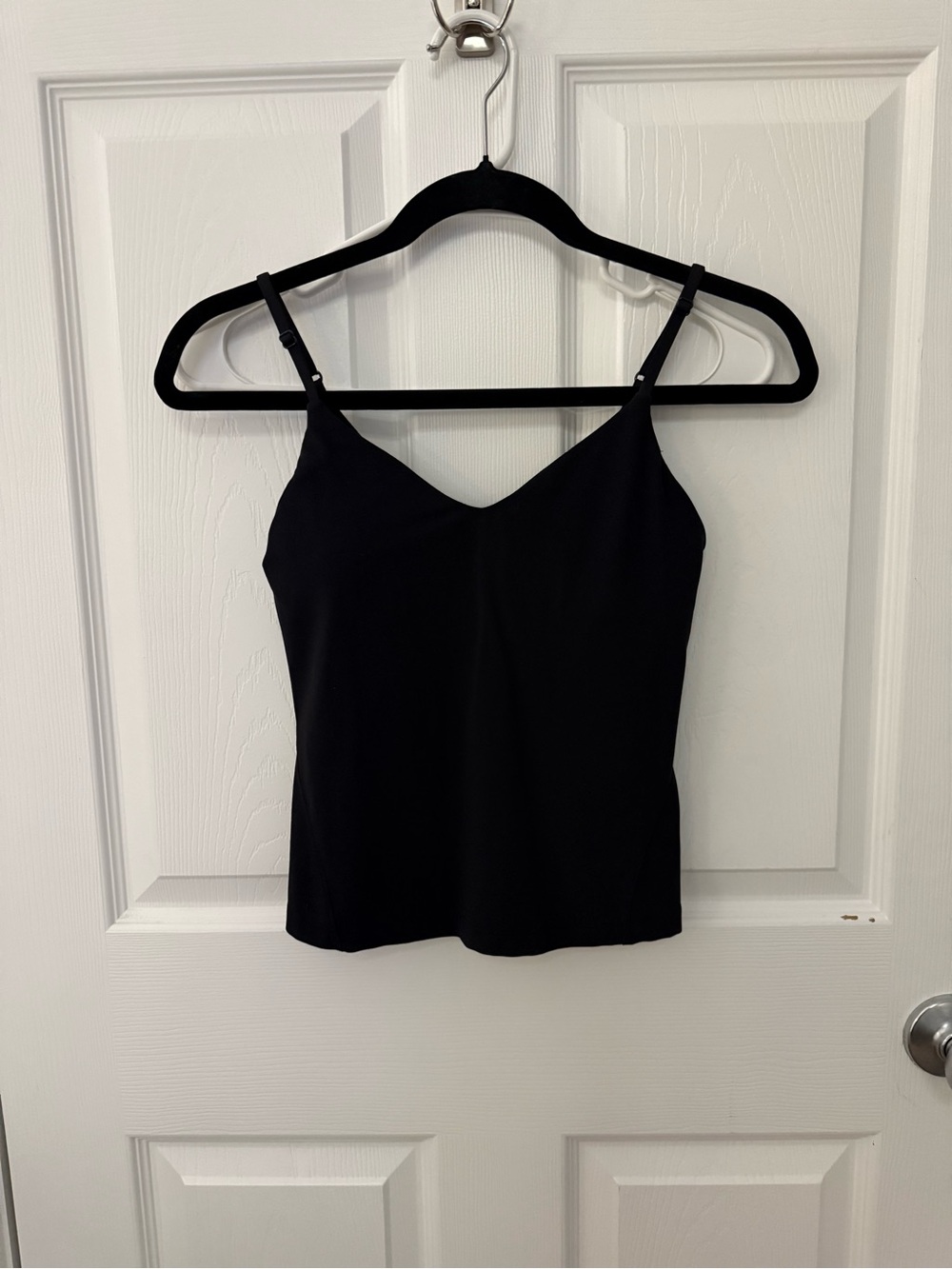lululemon athletica Black V-Neck Adjustable-Strap Camisole